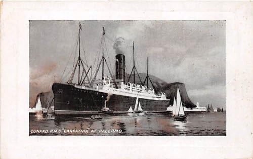 Cunard R.M.S. קרפטיה בקלרמו, ספינות טיטאניק ספינות גלויות גלויות