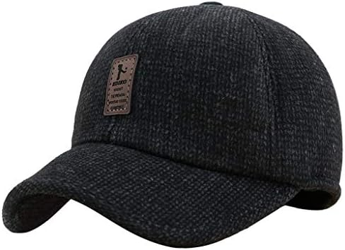 כובעי גולף ספורט חם מתכווננים כובע ספורט ספורט כובע חיצוני, אבא כובע כובע חורף לגברים יוניסקס צמר כובע בייסבול