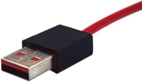 החלפת Learsoon 3.5 ממ ל- USB כבל חשמל למטען כבלים למכות על ידי אוזניות אלחוטיות של דר דרייה סטודיו