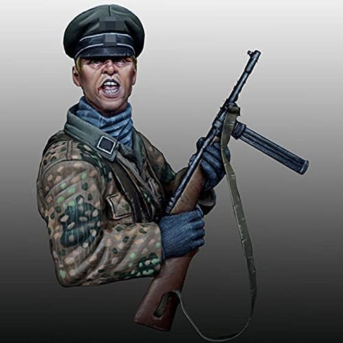 גודמואל 1/12 מלחמת העולם השנייה גרמנית חייל שרף דמות חזה דגם / אינו מורכב ולא צבוע חייל למות יצוק ערכת