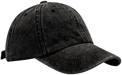כובעי בייסבול כותנה של יוניסקס, כובע פרופיל נמוך מתכוונן, גברים נשים מגניבות Hiphop Ginian Hat, כובע רב -צבעוני של Sun Visor