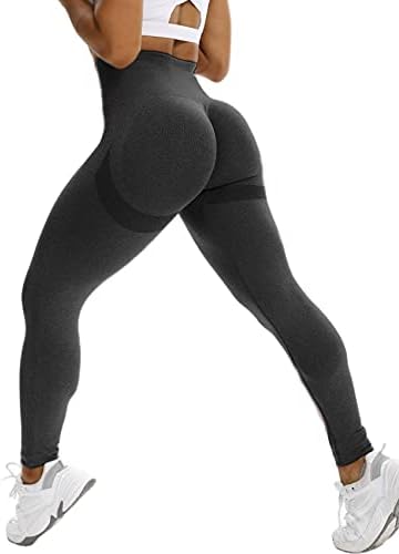 נשות SEASUM מותניים גבוהות חותלות חלקות מחייכות קווי מתאר אימון כושר יוגה מכנסי יוגה טייץ '