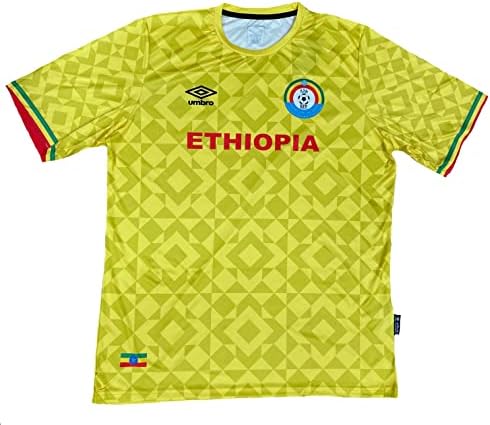 UMBRO's Ethiopia Away Soccer Jersey 2021