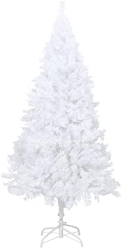 עץ חג מולד מלאכותי, עצי חג מולד מסחריים, קישוטים לחג חג המולד, לקישוטים חיצוניים ומקורה, לובי, בר, גינה, עם ענפים עבים לבנים 70.9 PVC