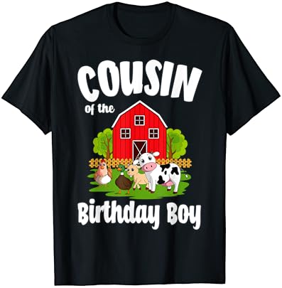 בן דוד של יום הולדת ילד חוות מסיבת יום הולדת חולצה