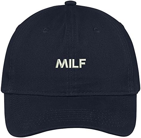 חנות הלבשה אופנתית MILF רקומה כותנה רכה רכה כובע אבא כובע בייסבול