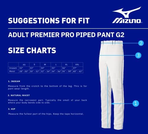 Mizuno Premier Pro Pro Proped Piped G2 Pant Baseball
