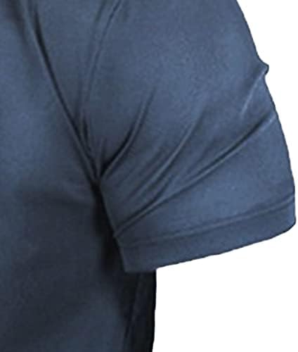 חולצת טריקו של כפתור הצוואר של גברים חולצת טריקו מצוקה רטרו שרוול קצר אופנה קיץ לבגדי רחוב מזדמנים