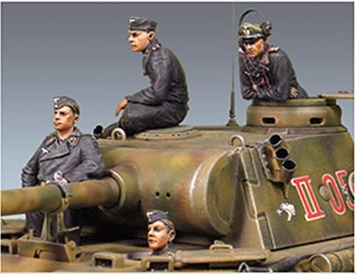 גודמואל 1/35 מלחמת העולם השנייה גרמנית טנק צוות שרף חייל דגם ערכת / אינו מורכב ולא צבוע ערכת מיניאטורי/י. ח-6951